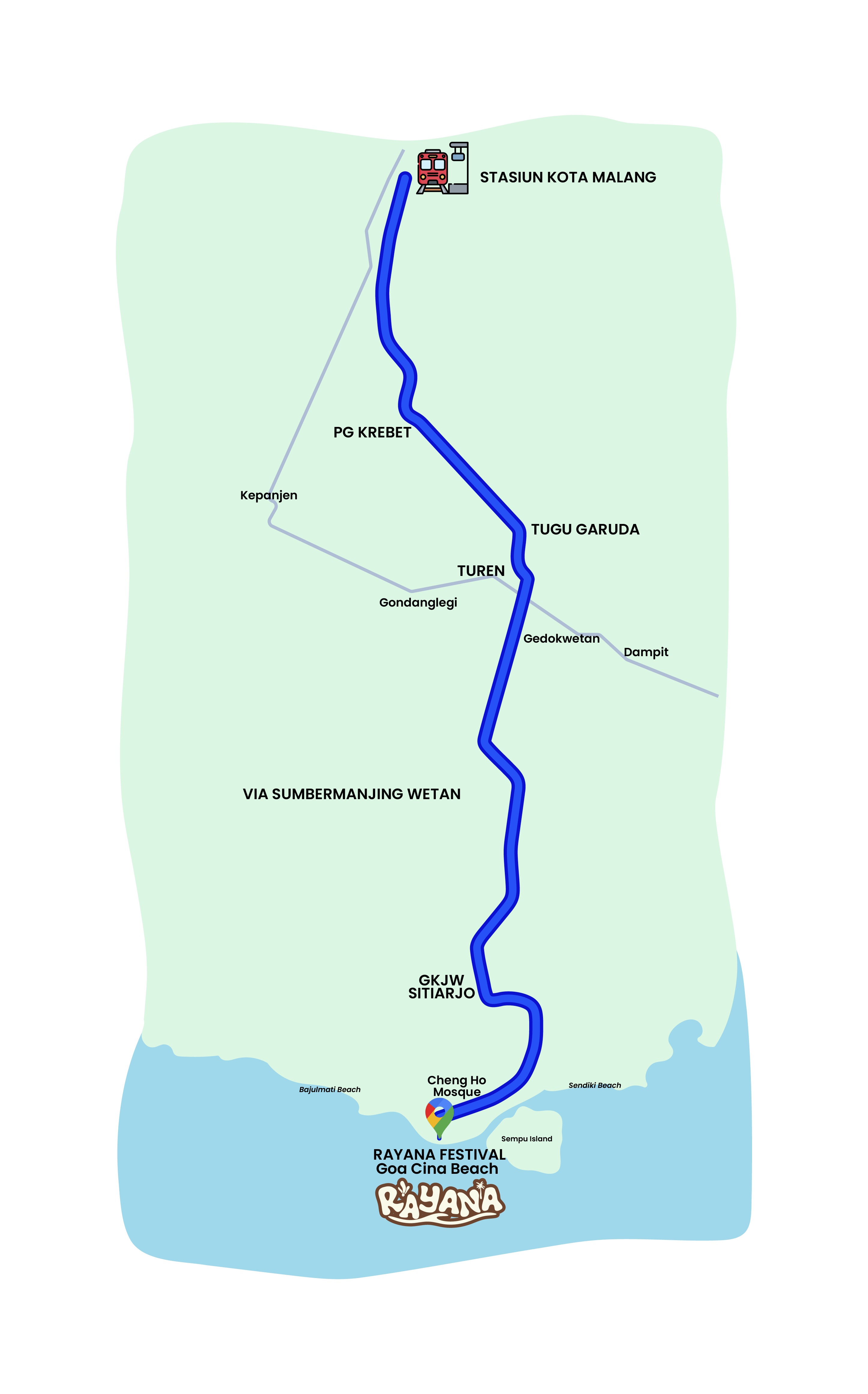 Rayana Festival Directions